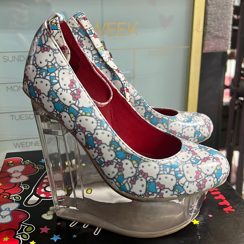 Hello kitty x Jeffrey Campbell Heels